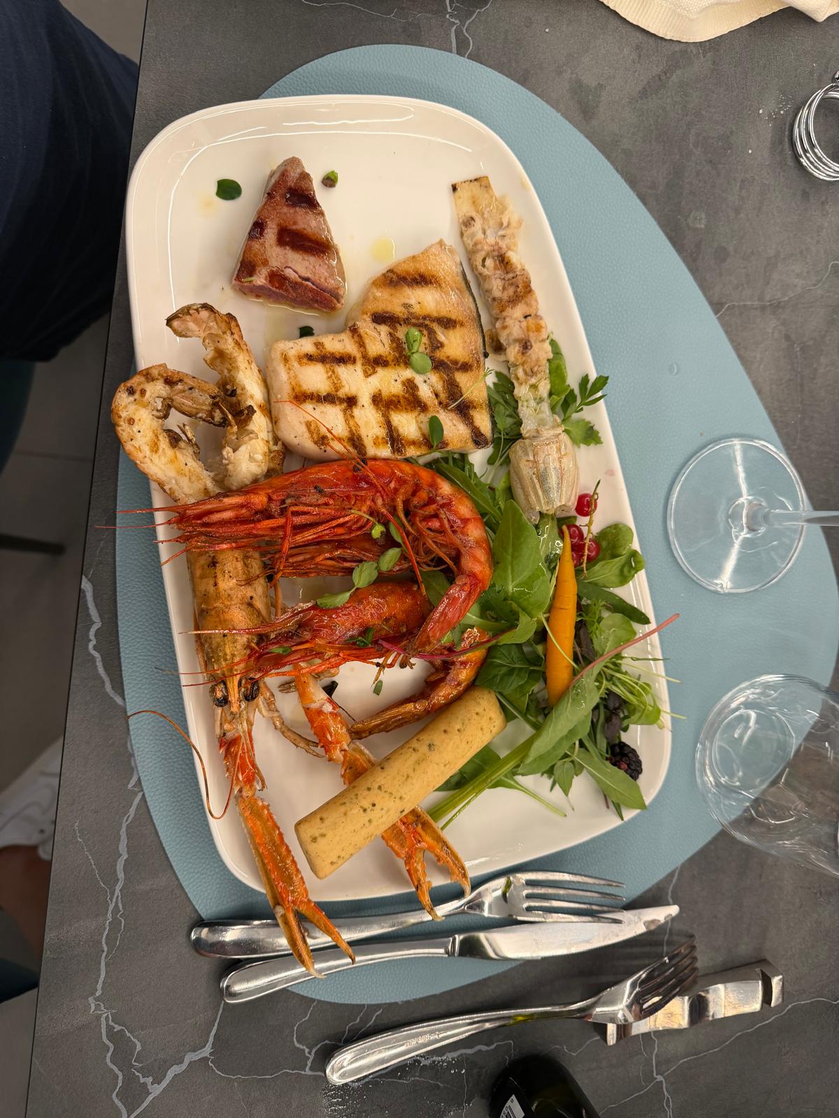 Grigliata con crostacei Al Gusto