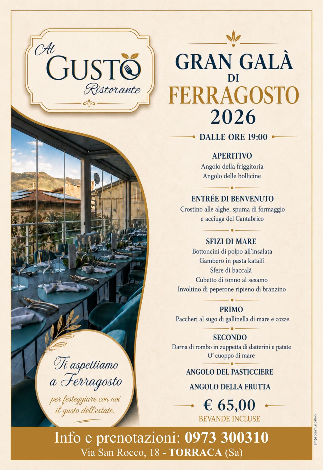 Gran Galà di Ferragosto 2026 - Ristorante Al Gusto